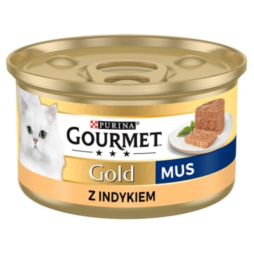 Karma dla kotów - mus z indykiem