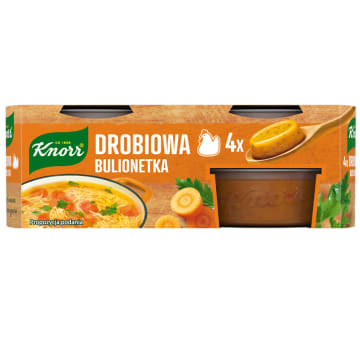 KNORR Bulionetka drobiowa (4x28g)