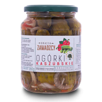 Ogórki konserwowe kaszubskie