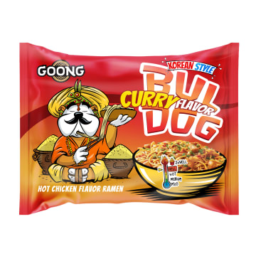 BULDOG Makaron Ramen o smaku ostrego kurczaka (curry) - instant