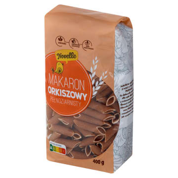 NOVELLE Makaron orkiszowy pełnoziarnisty - pióra