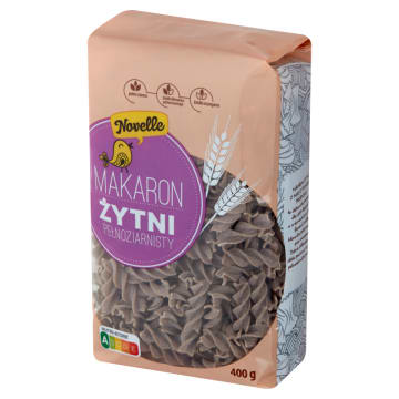 NOVELLE Makaron żytni pełnoziarnisty