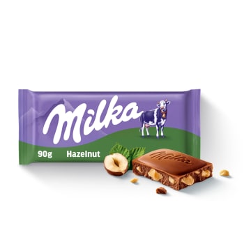 MILKA Czekolada mleczna Hazelnuts