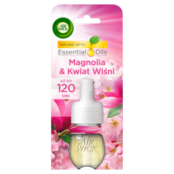 Wkład do elektrycznego odświeżacza powietrza Magnolia i Kwiat Wiśni