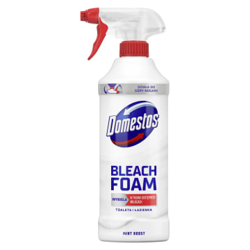 DOMESTOS POWER FOAM Piana do mycia toalety i łazienki mint boost