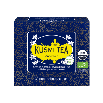 KUSMI TEA Herbata czarna Anastasia BIO 20 torebek (saszetki)