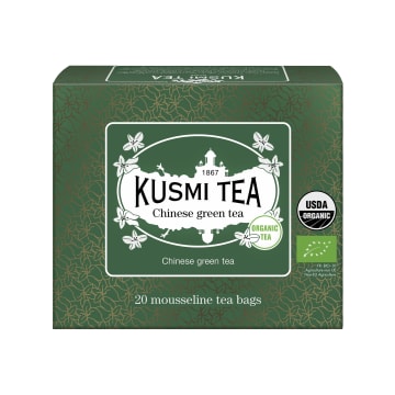 KUSMI TEA Herbata zielona Chinese Green Tea BIO 20 torebek (saszetki)