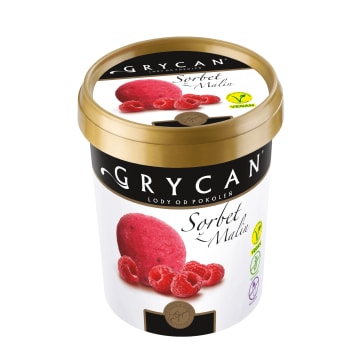 Sorbet z malin