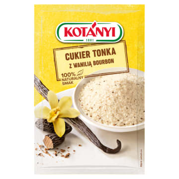 KOTANYI Cukier Tonka z wanilią Bourbon