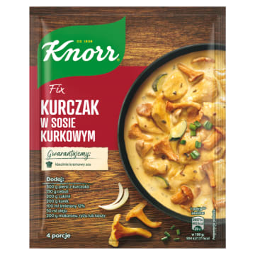 KNORR FIX Kurczak w sosie kurkowym