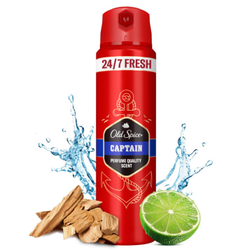 OLD SPICE Captain Dezodorant W Sprayu Dla Mężczyzn