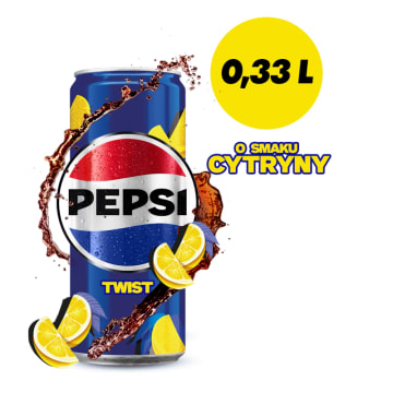 Napój gazowany o smaku cytrynowym.