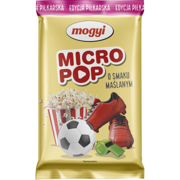 MOGYI Micropop - popcorn do mikrofali o smaku maślanym