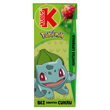 KUBUŚ Napój o smaku kaktusa z limonką