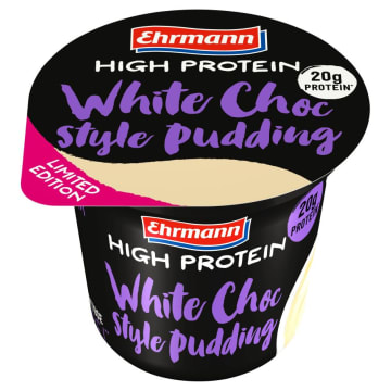 Pudding proteinowy biała czekolada