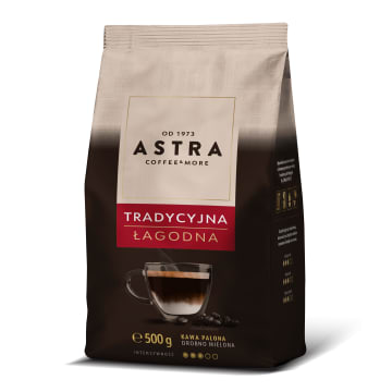 ASTRA Tradycyjna Łagodna Kawa mielona