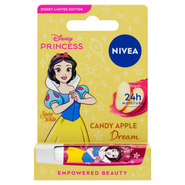 NIVEA Pielęgnująca pomadka do ust Jabłko Śnieżka Disney Edition