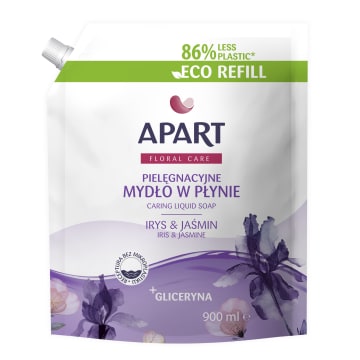 APART Floral Care Pielęgnacyjne mydło w płynie Irys & Jaśmin - refill