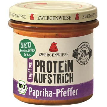 ZWERGENWIESE Pasta proteinowa z papryką i pieprzem bezlutenowa BIO