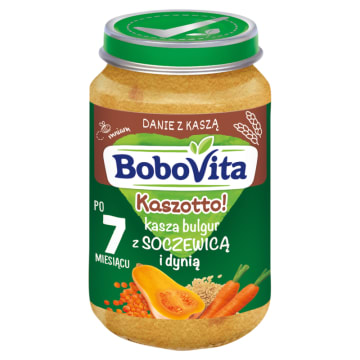 Kasza bulgur z soczewicą i dynią po 7 miesiącu