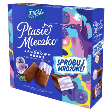 Ptasie Mleczko Jagodowy Shake - mrożone!