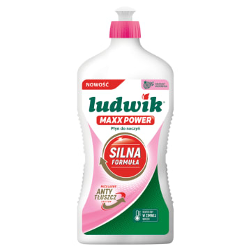 LUDWIK Maxx Power Płyn do mycia naczyń granat z werbeną