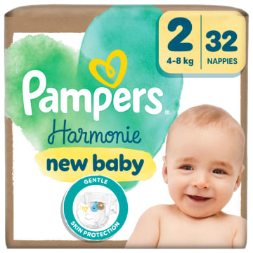 PAMPERS Harmonie Pieluchy Rozmiar 2 (4-8kg)