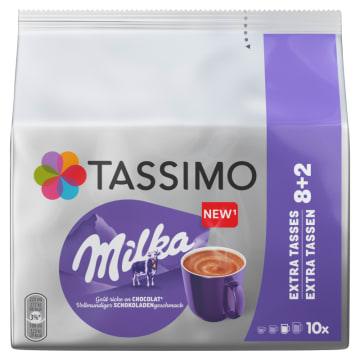 TASSIMO Milka Kawa w kapsułkach gorąca czekolada (10 kapsułek)