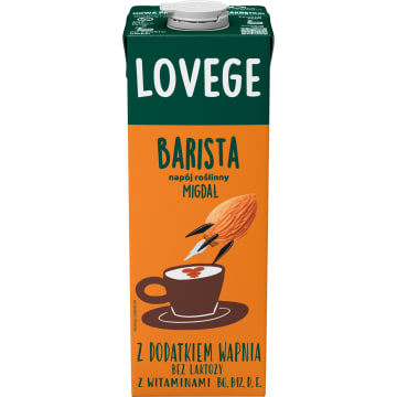 LOVEGE Napój owsiany o smaku migdałowym