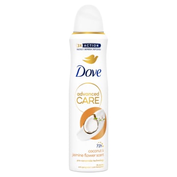 DOVE Advanced Care Antyperspirant w aerozolu Coconut & Jasmine Flower Scent