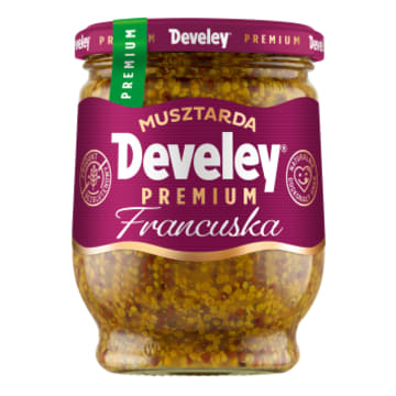DEVELEY Musztarda francuska (premium) bezglutenowa