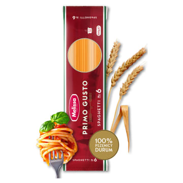 MELISSA Primo Gusto Makaron Spaghetti No 6 - tradycyjne spaghetti
