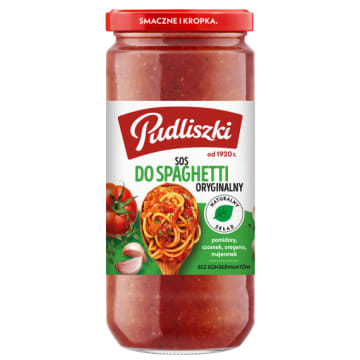 PUDLISZKI Sos do spaghetti oryginalny