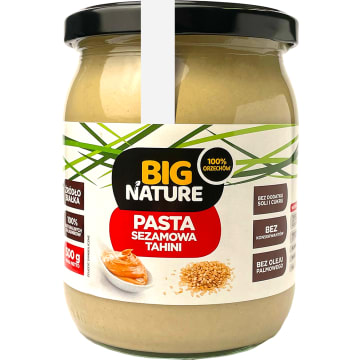BIG NATURE Tahini (pasta sezamowa)
