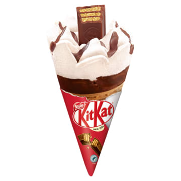 Lody waniliowe w rożku