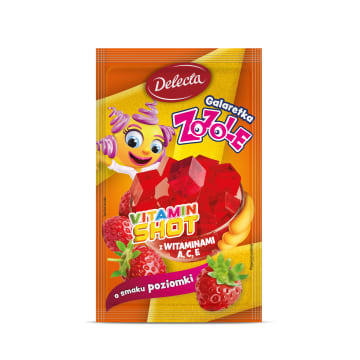 DELECTA Galaretka Zozole o smaku poziomki