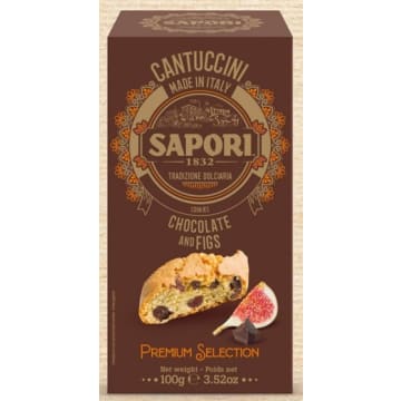 SAPORI Cantuccini z czekoladą i figami