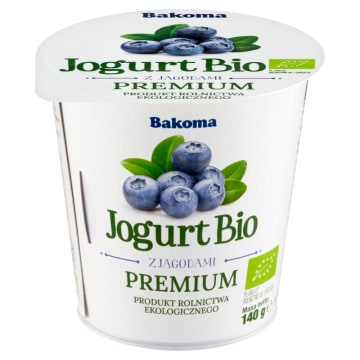 Jogurt z jagodami BIO