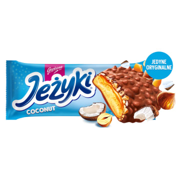JEŻYKI Ciasteczka najeżone bakaliami z kokosem