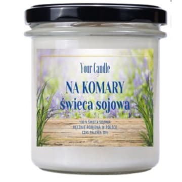 Świeca sojowa na komary