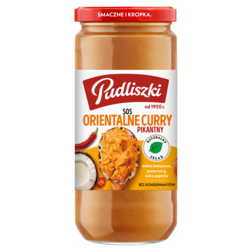 PUDLISZKI Sos orientalne curry (pikantny)