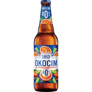 POMARAŃCZA SYCYLIJSKA z LIMONKĄ Piwo bezalkoholowe (cena zawiera 1 zł kaucji za butelkę)