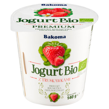 Jogurt z truskawkami BIO