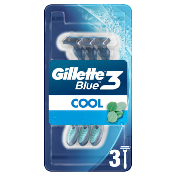 GILLETTE Blue 3 Cool Maszynki jednorazowe do golenia 3 szt.
