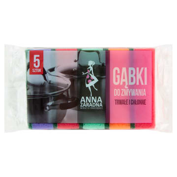 Gąbki do zmywania 5szt