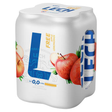 Apple Lemongrass Piwo bezalkoholowe 4x500ml (puszka)