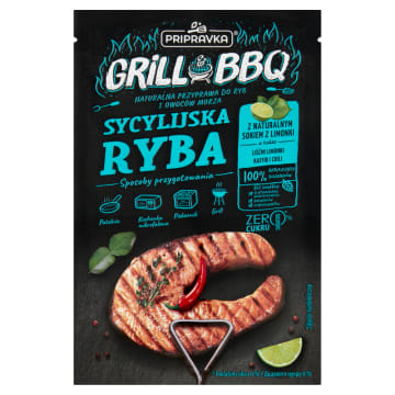 PRIPRAVKA Sycylijska ryba (przyprawa grillowa z sokiem z limonki)