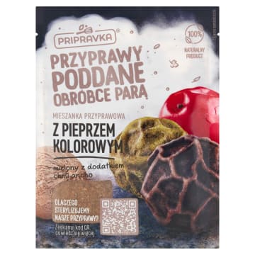 PRIPRAVKA Pieprz kolorowy mielony z chili ancho (poddany obróbce parą)
