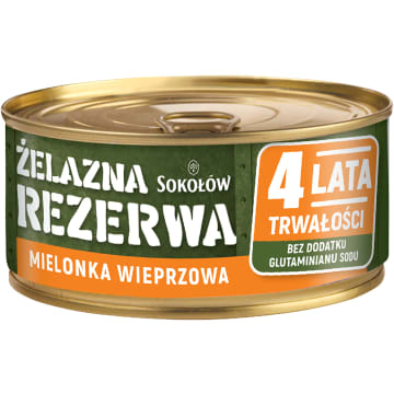 SOKOŁÓW ŻELAZNA REZERWA Mielonka wieprzowa