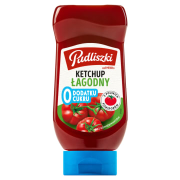 PUDLISZKI Ketchup zero (bez dodatku cukru)